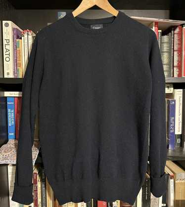 Drakes Navy lambswool sweater - image 1