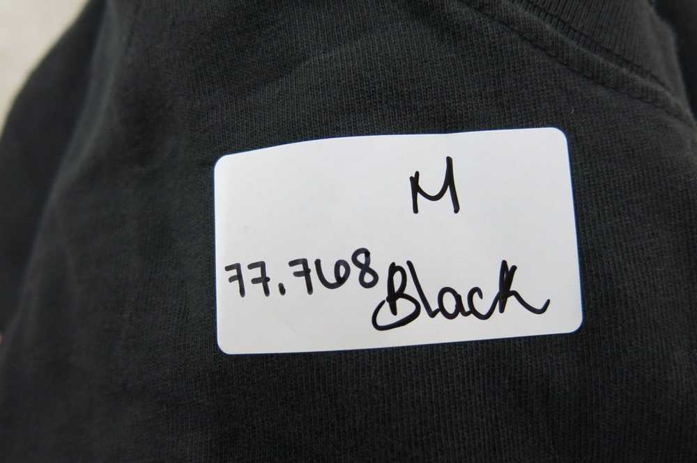 Levis 501 Shirt Mens Medium Black Short Sleeve Cr… - image 7