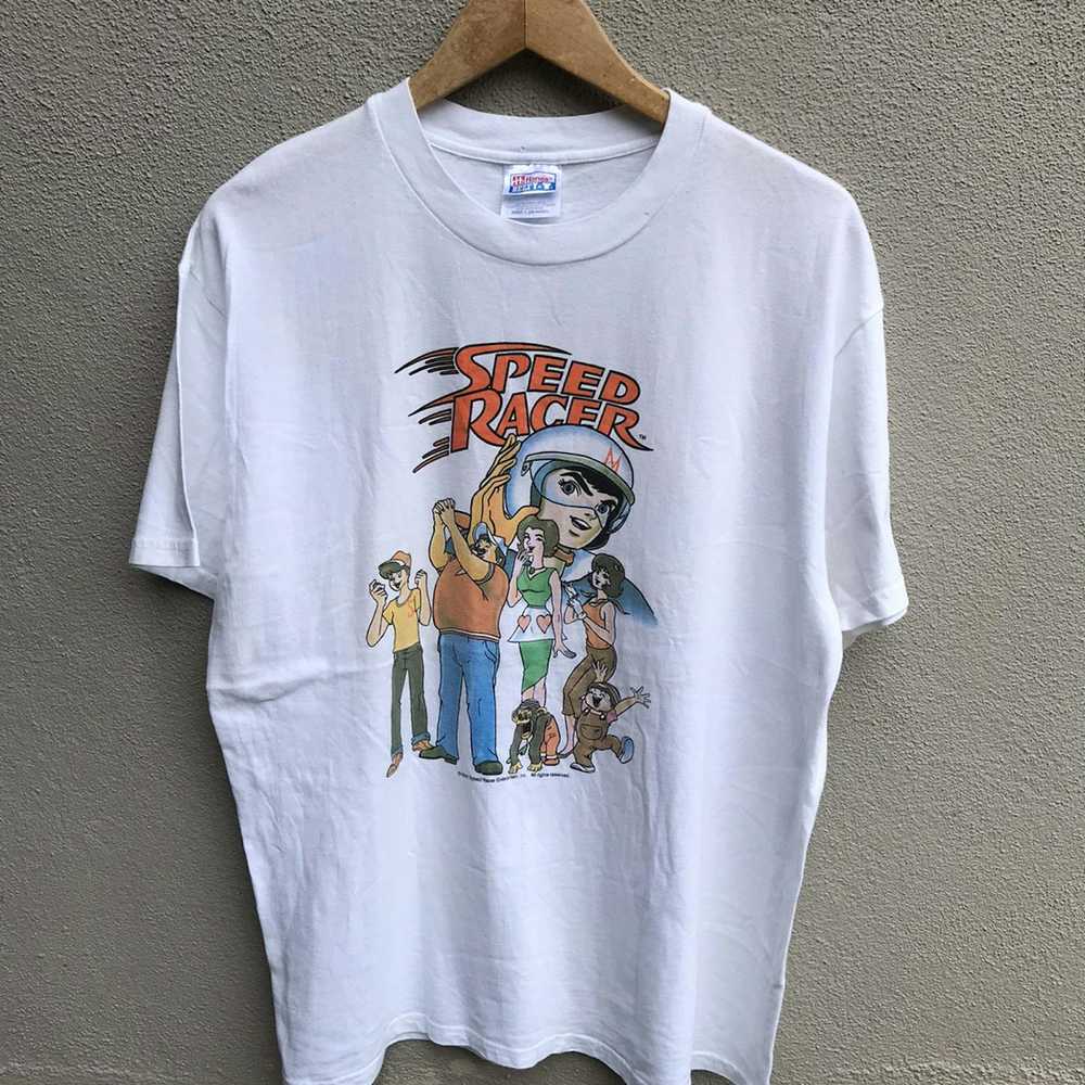 Movie × Vintage Vintage 90s SPEED RACER tee movie… - image 2