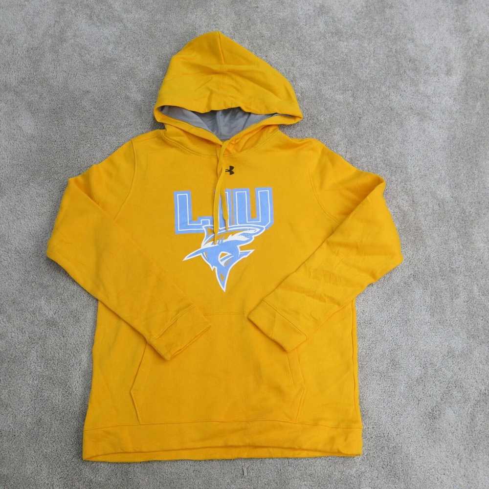 Under Armour Hoodie Women Medium Yellow Pullover … - image 1