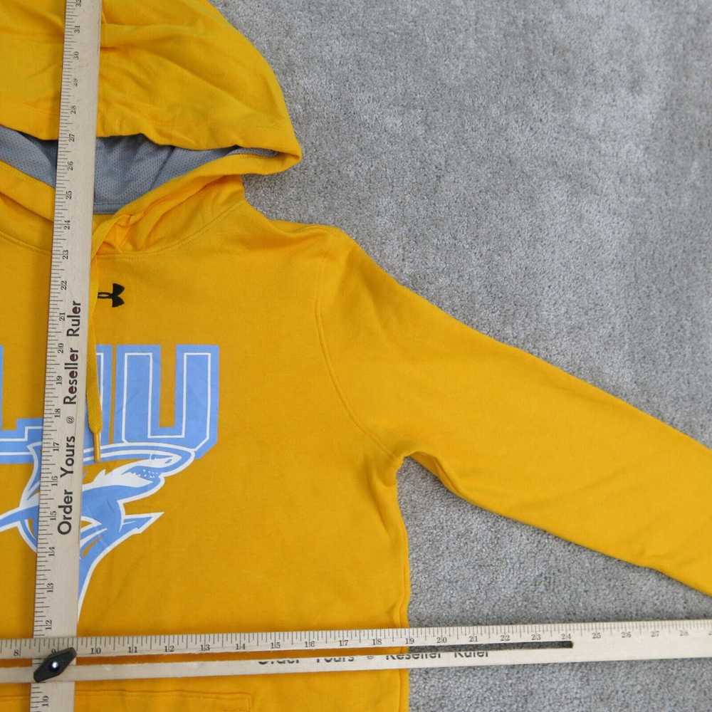 Under Armour Hoodie Women Medium Yellow Pullover … - image 3