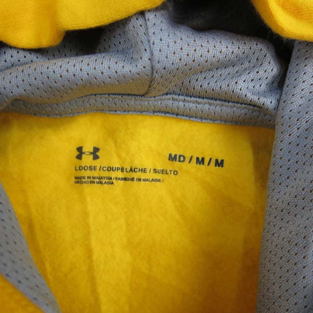 Under Armour Hoodie Women Medium Yellow Pullover … - image 5