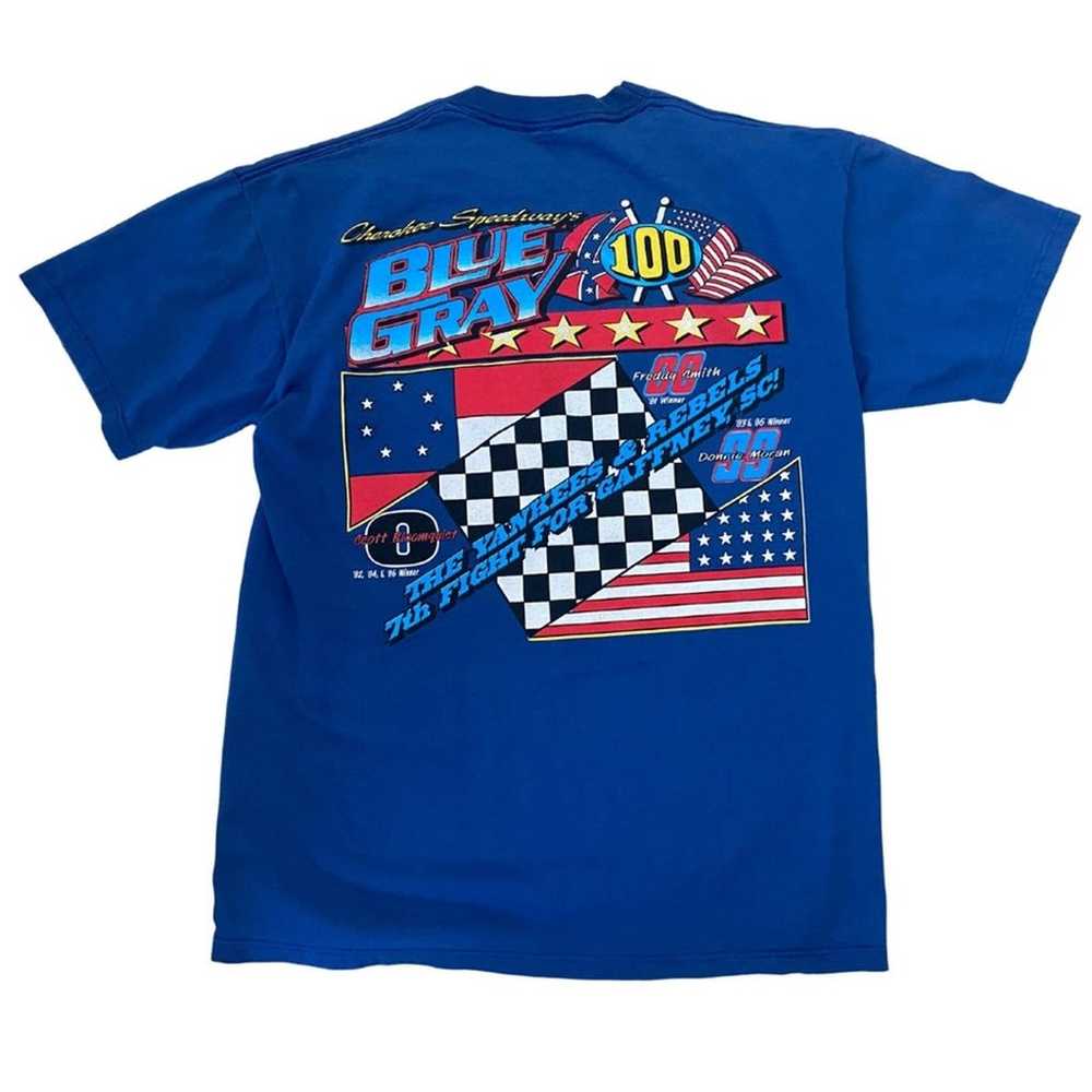 Cherokee Speedway Blue Gray T-shirt - image 2