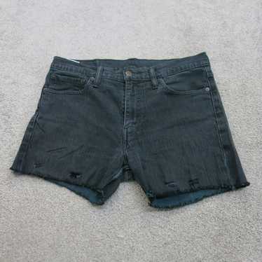 Levis 511 Womens Cut Off Jeans Shorts Denim Stret… - image 1