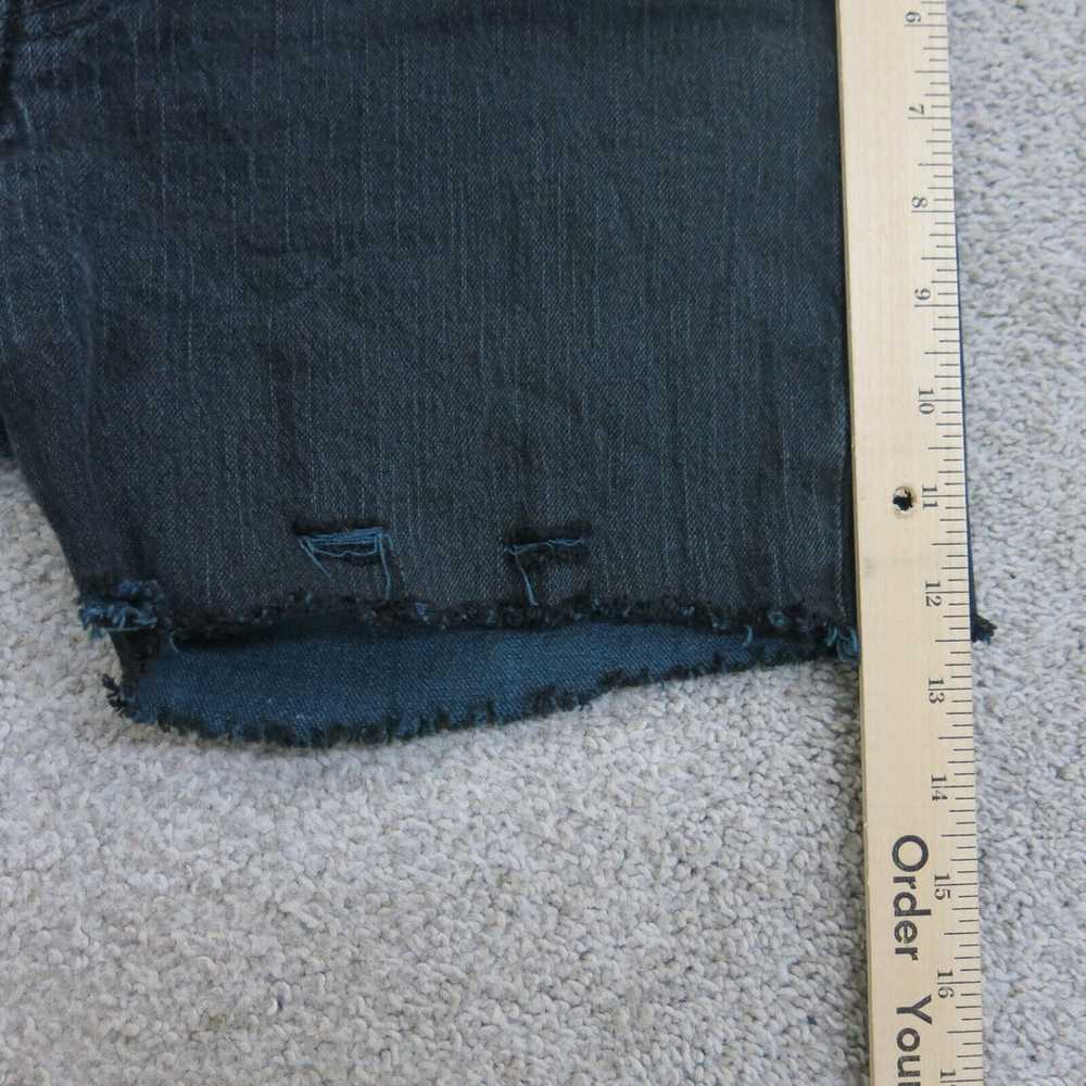 Levis 511 Womens Cut Off Jeans Shorts Denim Stret… - image 5