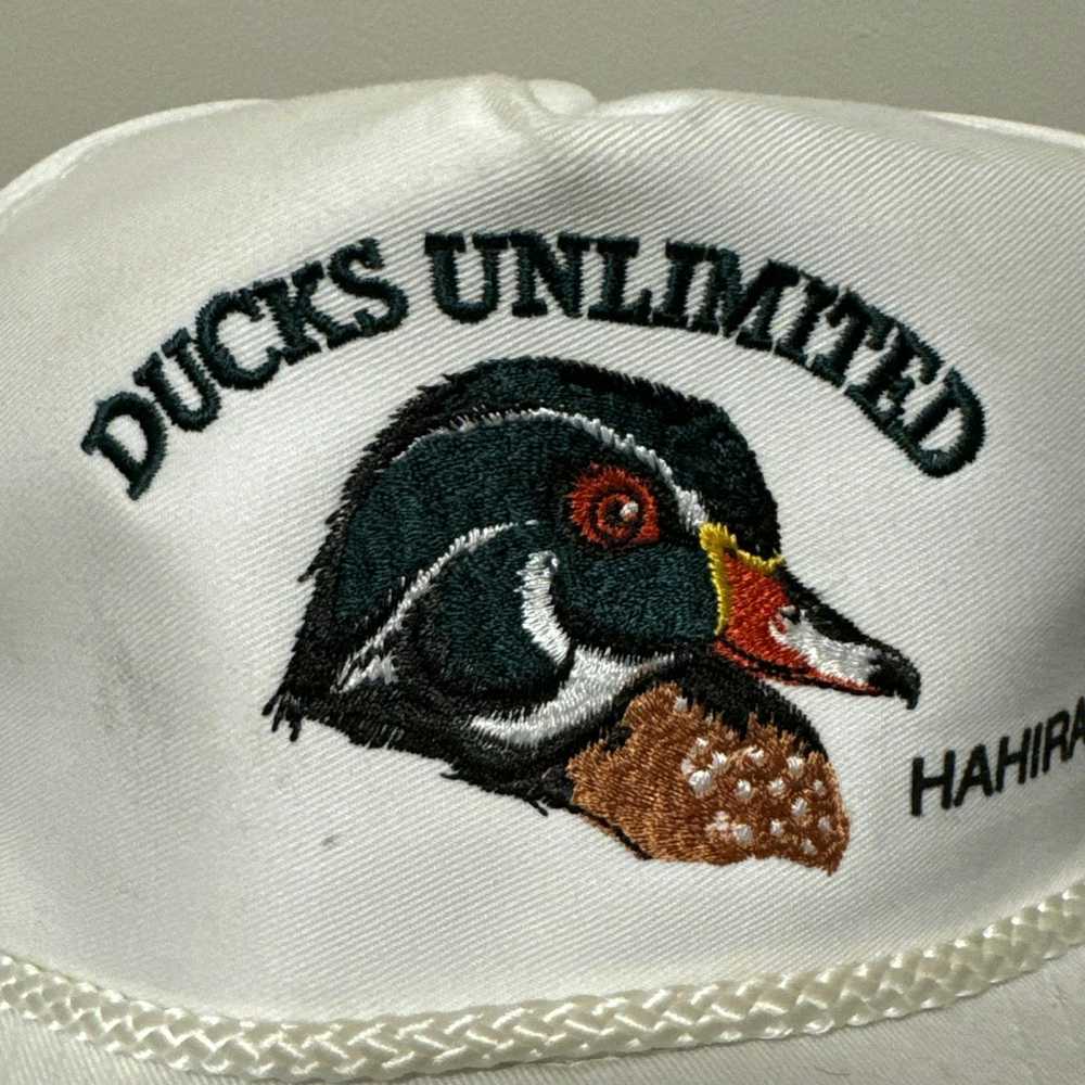 Vintage Vintage Ducks Unlimited Snapback Rope Hat… - image 2