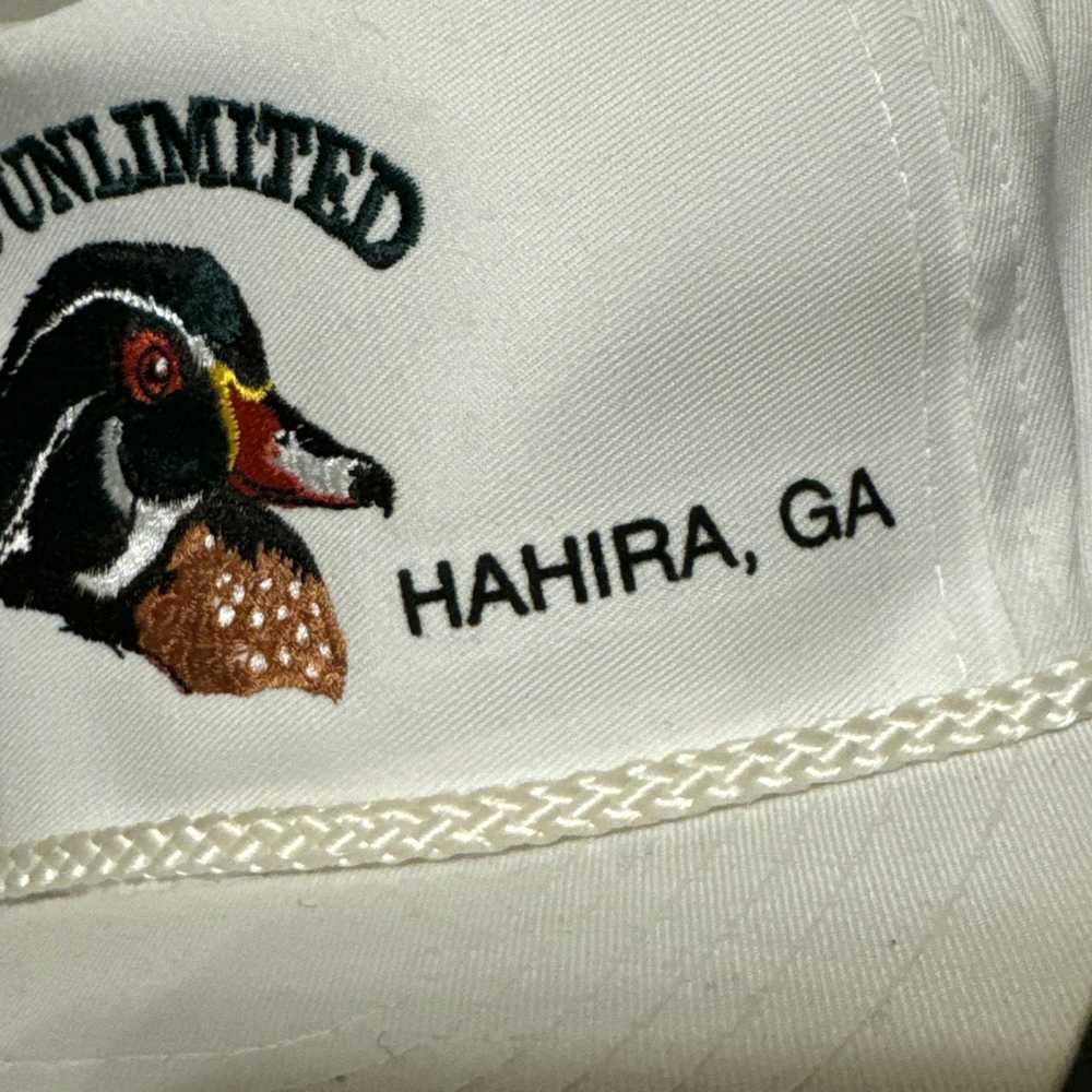 Vintage Vintage Ducks Unlimited Snapback Rope Hat… - image 3