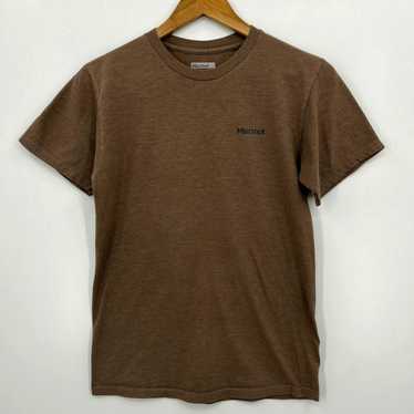 Marmot Marmot T-Shirt Adult S Brown Double Sided … - image 1