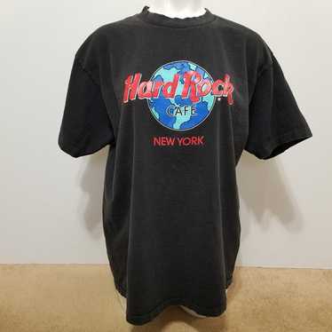 Hard Rock Cafe shirt XL New York NY Earth planet … - image 1