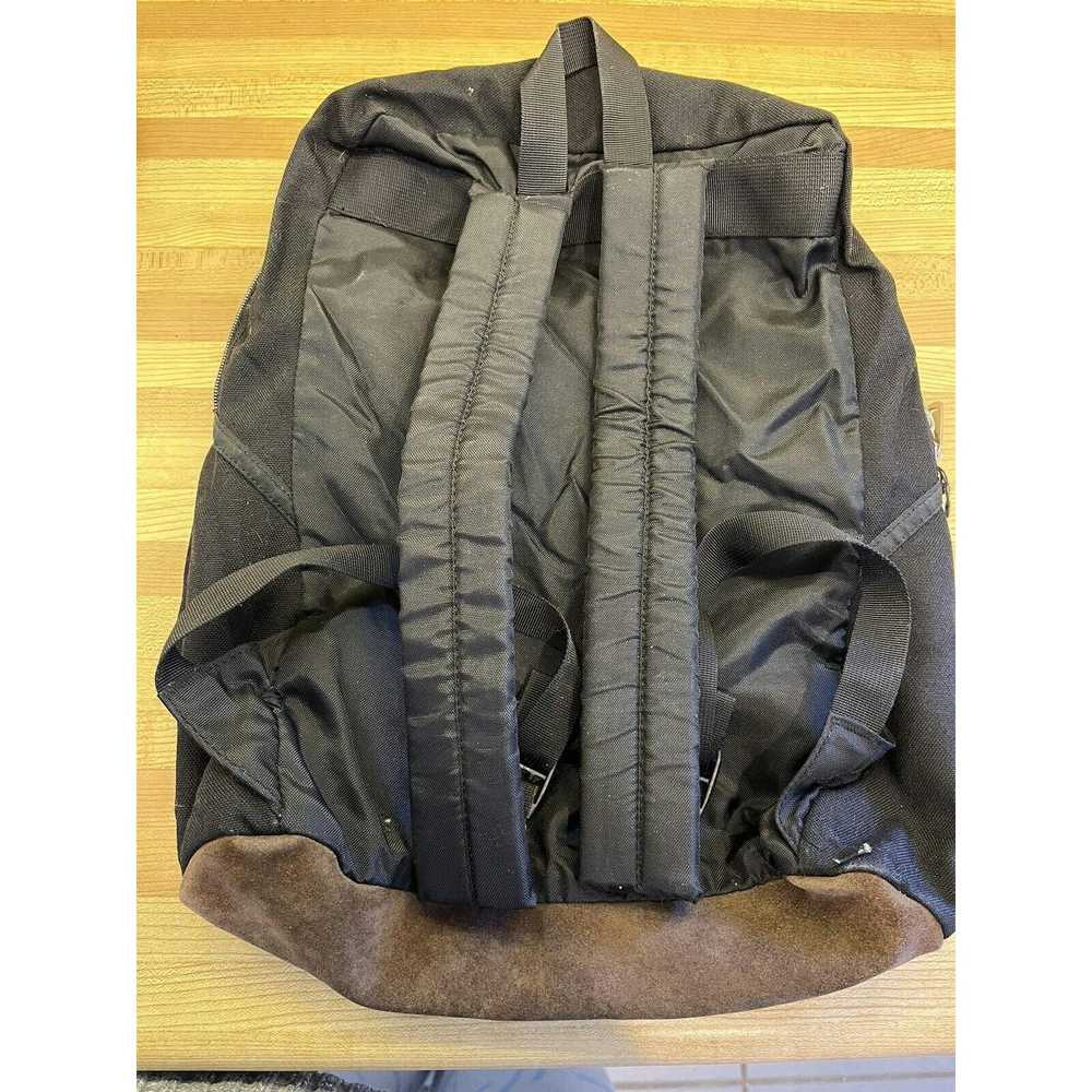 Nike Vintage Black Nike Backpack Brown Faux Leath… - image 3