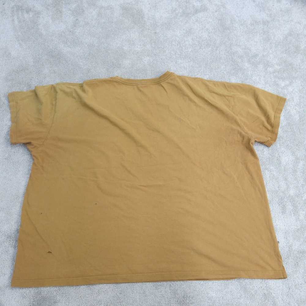 Carhartt Shirt Men 4XL Orange Crew Neck Tee Short… - image 2