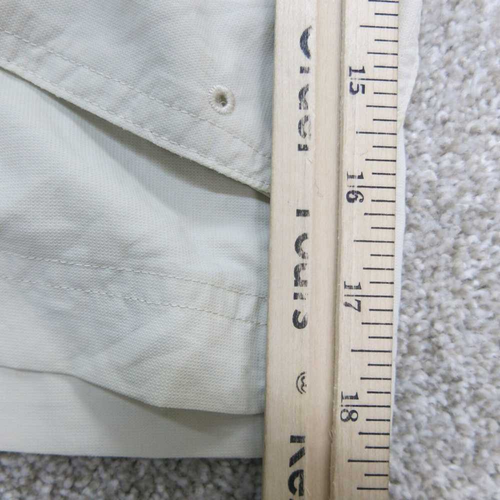 Vintage Mens Cargo Shorts Low Rise Flat Front Pol… - image 5