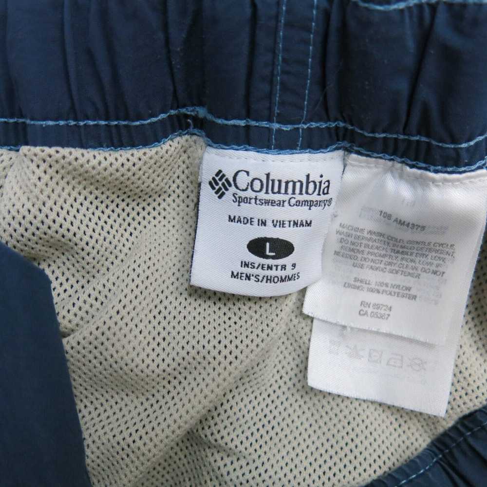 Columbia Shorts Mens Large Blue Cargo Pockets Buc… - image 8