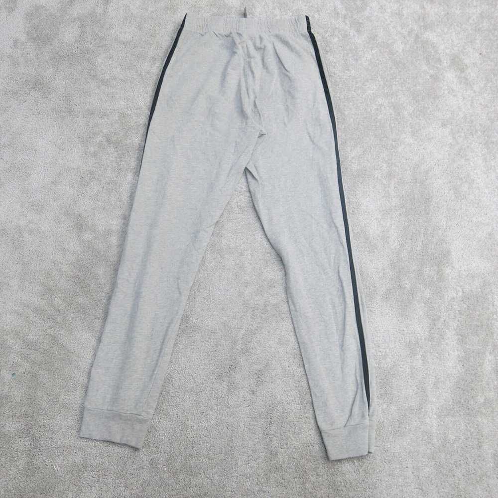 Adidas Pants Men 14/16 Gray Activewear Jogger Tra… - image 2