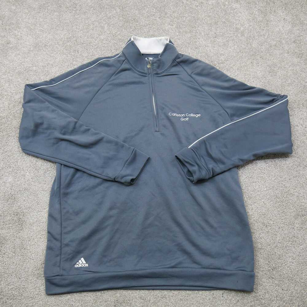 Adidas Golf Climalite Mens 3/4 Zip Sweatshirt Lon… - image 1