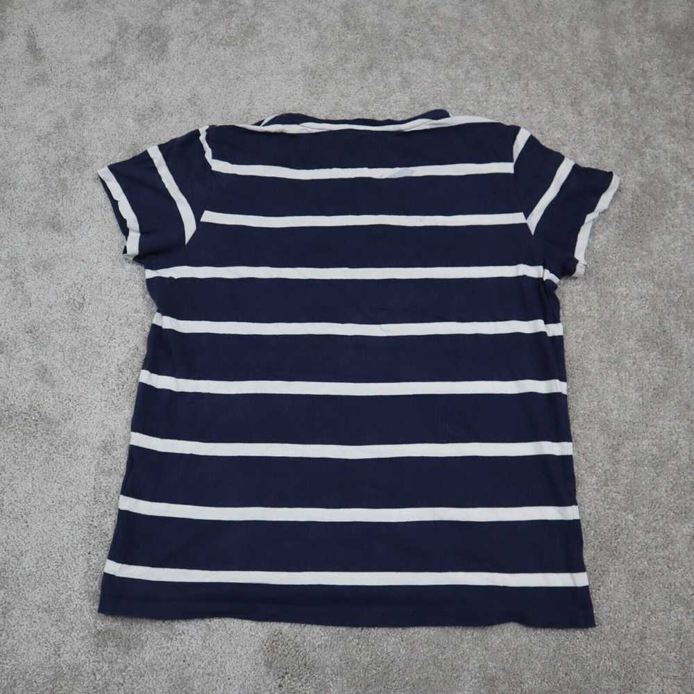 Polo Ralph Lauren Striped T-Shirt Boys Medium Nav… - image 2