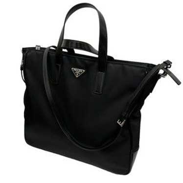 バッグ PRADA 2way leather tote bag black Prada 2Way Tote Bag Handbag Leather Black | eBay