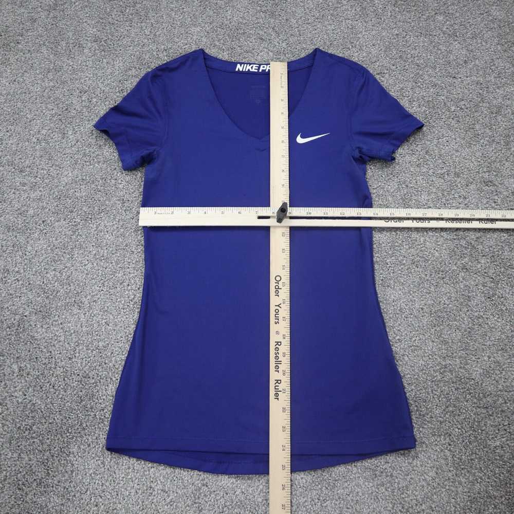 Nike Pro Women T Shirts Top Activewear Dri Fit Sh… - image 3