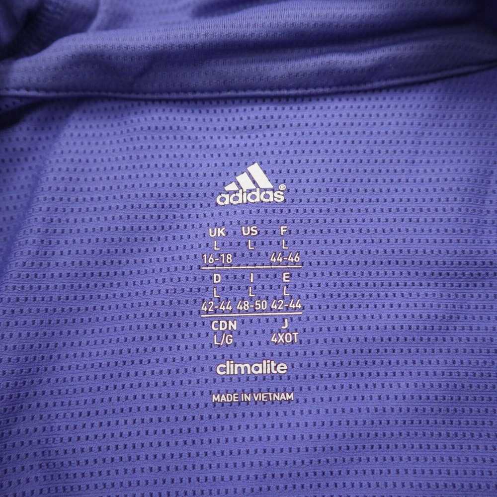 Adidas Climalite Womens 1\4 Zip Sweatshirt Long S… - image 7