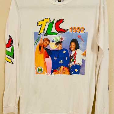 Cross Colours TLC Long Sleeve T Shirt Rap Hip Hop Vin… - Gem