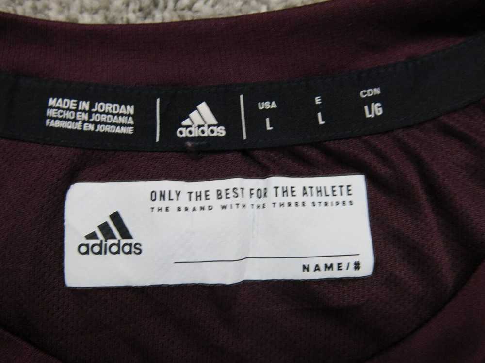 Adidas Mens Crew Neck T Shirt Short Sleeve SA Chr… - image 5
