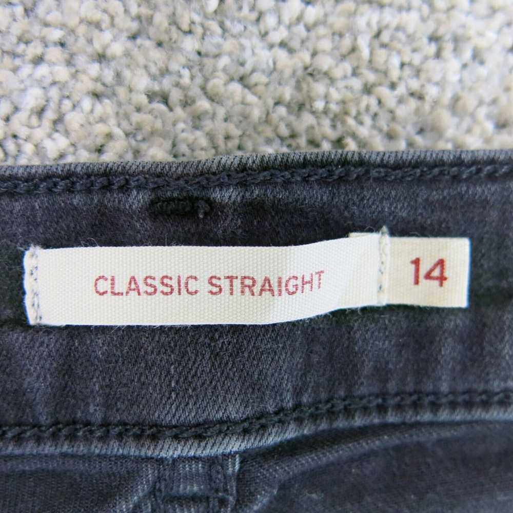 Levi Strauss Co Womens Classic Straight Leg Jeans… - image 8