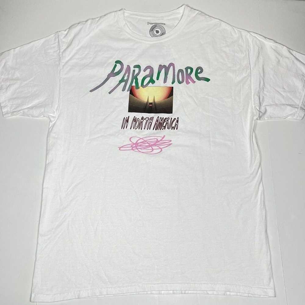 Official 2023 Paramore Concert Tour Shirt White XL MSG PARAMOUR in
