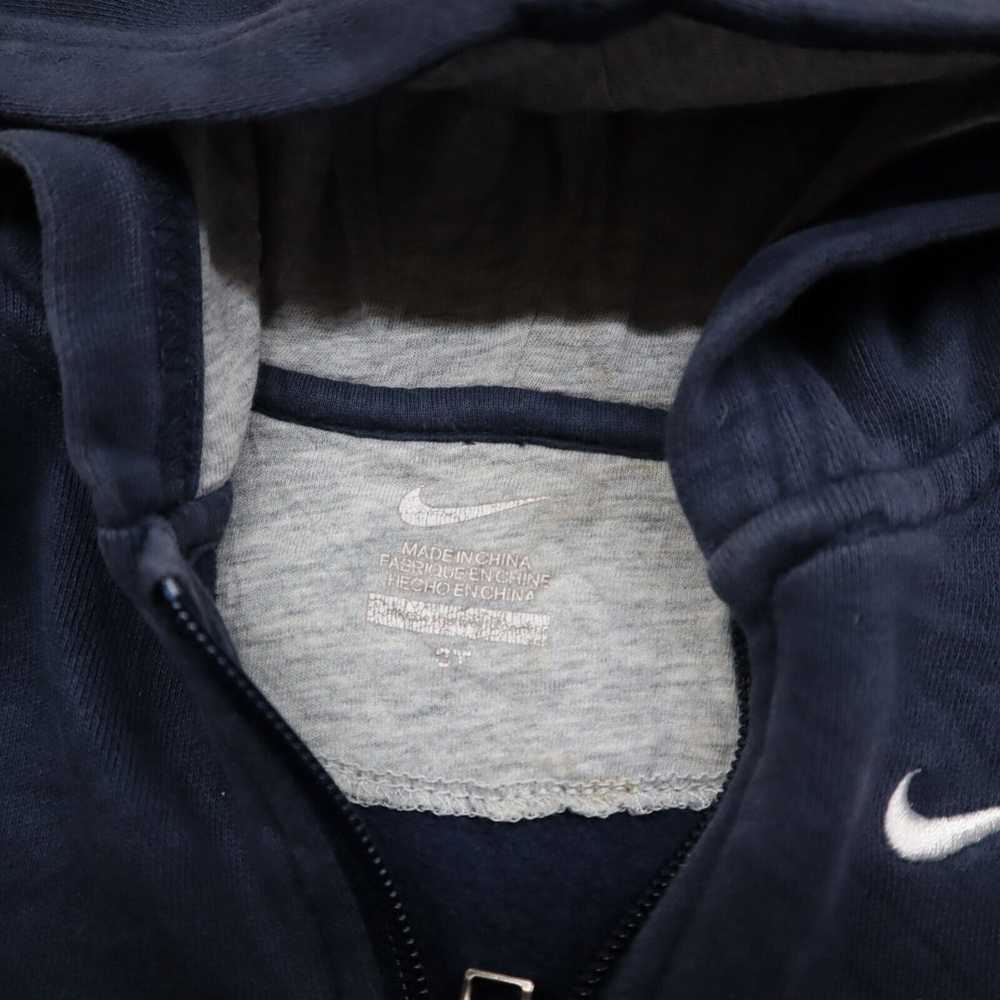 Nike Hoodie Jacket Boys Size 2T Blue Navy Full Zi… - image 5