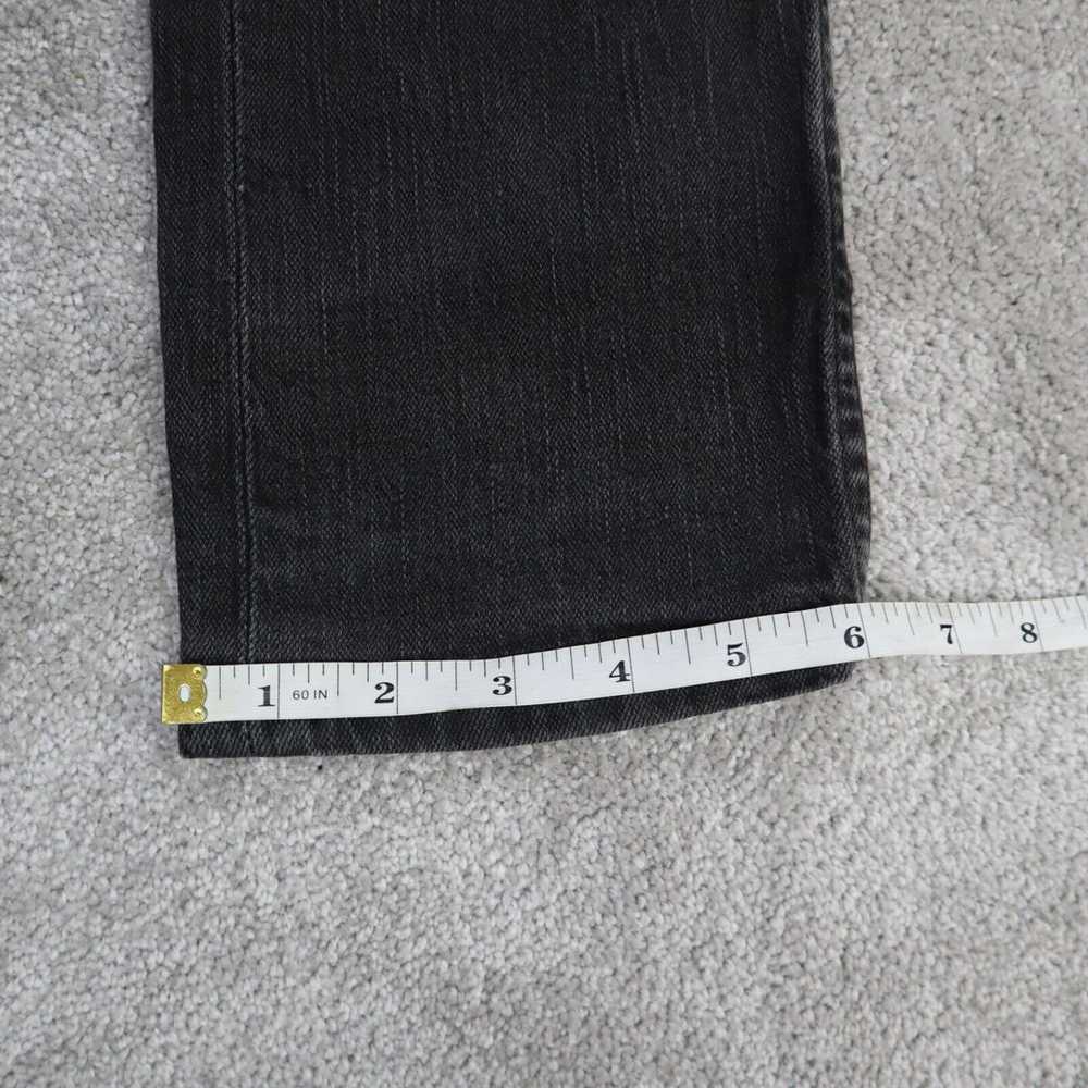 Levi s 508 Jeans Women s Size 30 Black Stretch Sl… - image 5