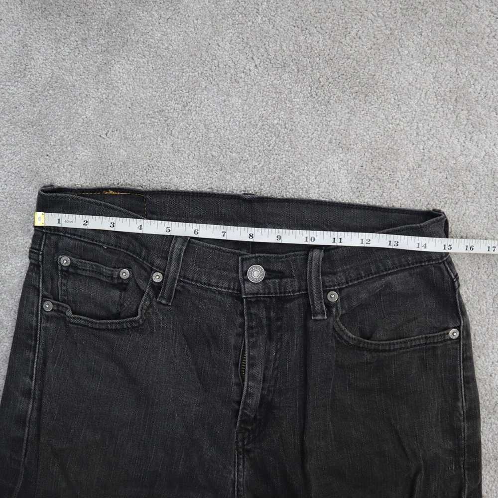 Levi s 508 Jeans Women s Size 30 Black Stretch Sl… - image 6