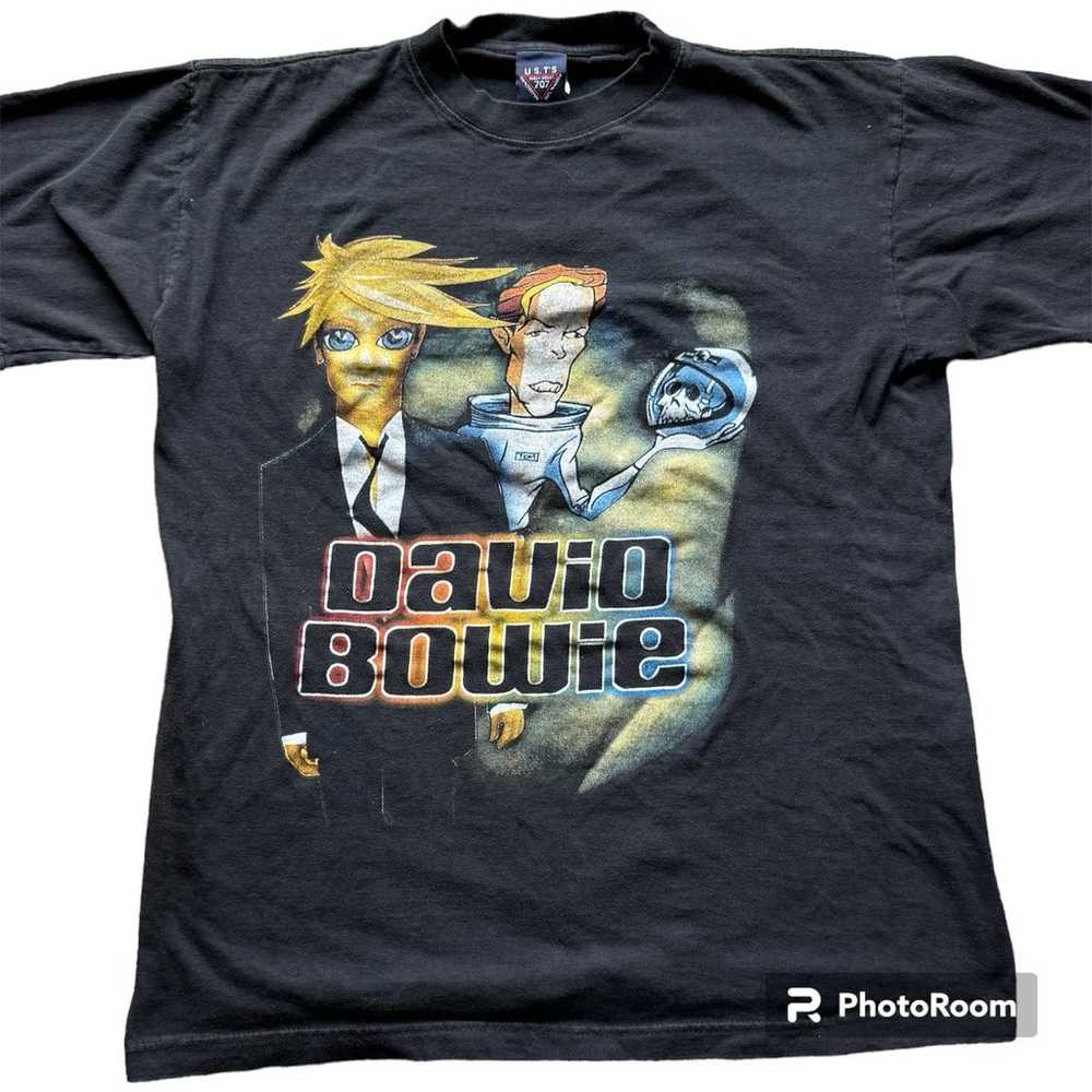 Vintage David Bowie A Reality Tour Concert Shirt … - image 1