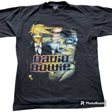 Vintage David Bowie A Reality Tour Concert Shirt … - image 1