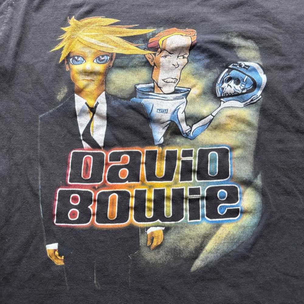Vintage David Bowie A Reality Tour Concert Shirt … - image 2