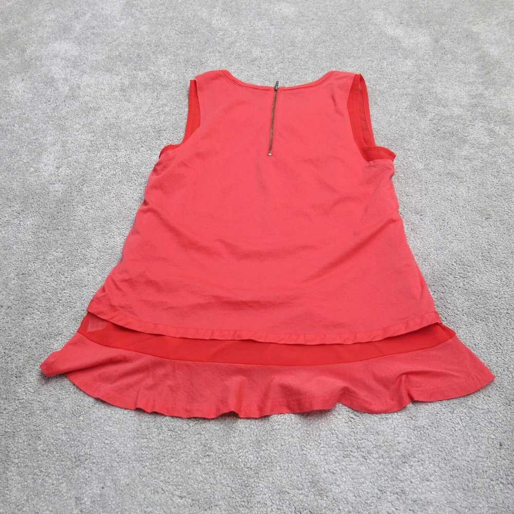 J. Crew Womens Basic Blouse Top Sleeveless Back Z… - image 2