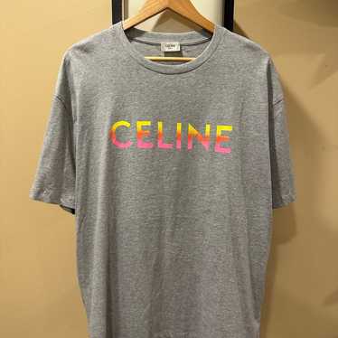 Celine Grey Jersey Logo Detail Sweatpants XL Celine