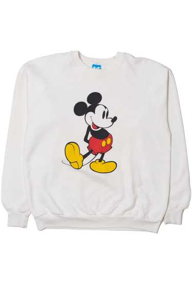 Vintage Mickey Mouse Disney Character Designs Swea