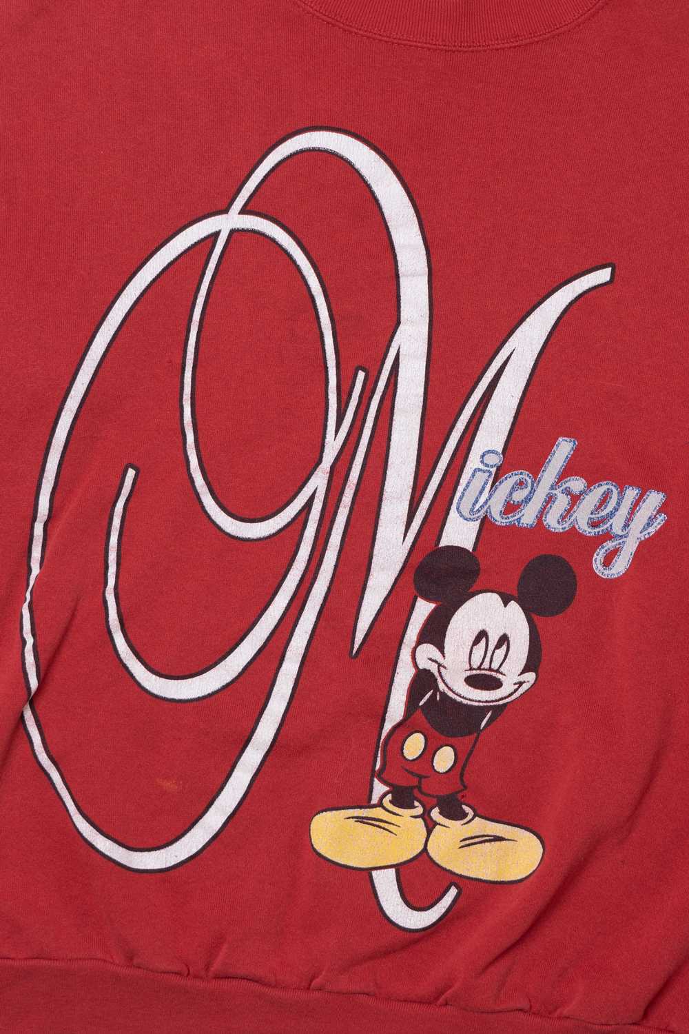Vintage "Mickey" Mickey Mouse Sweatshirt 9894 - image 2