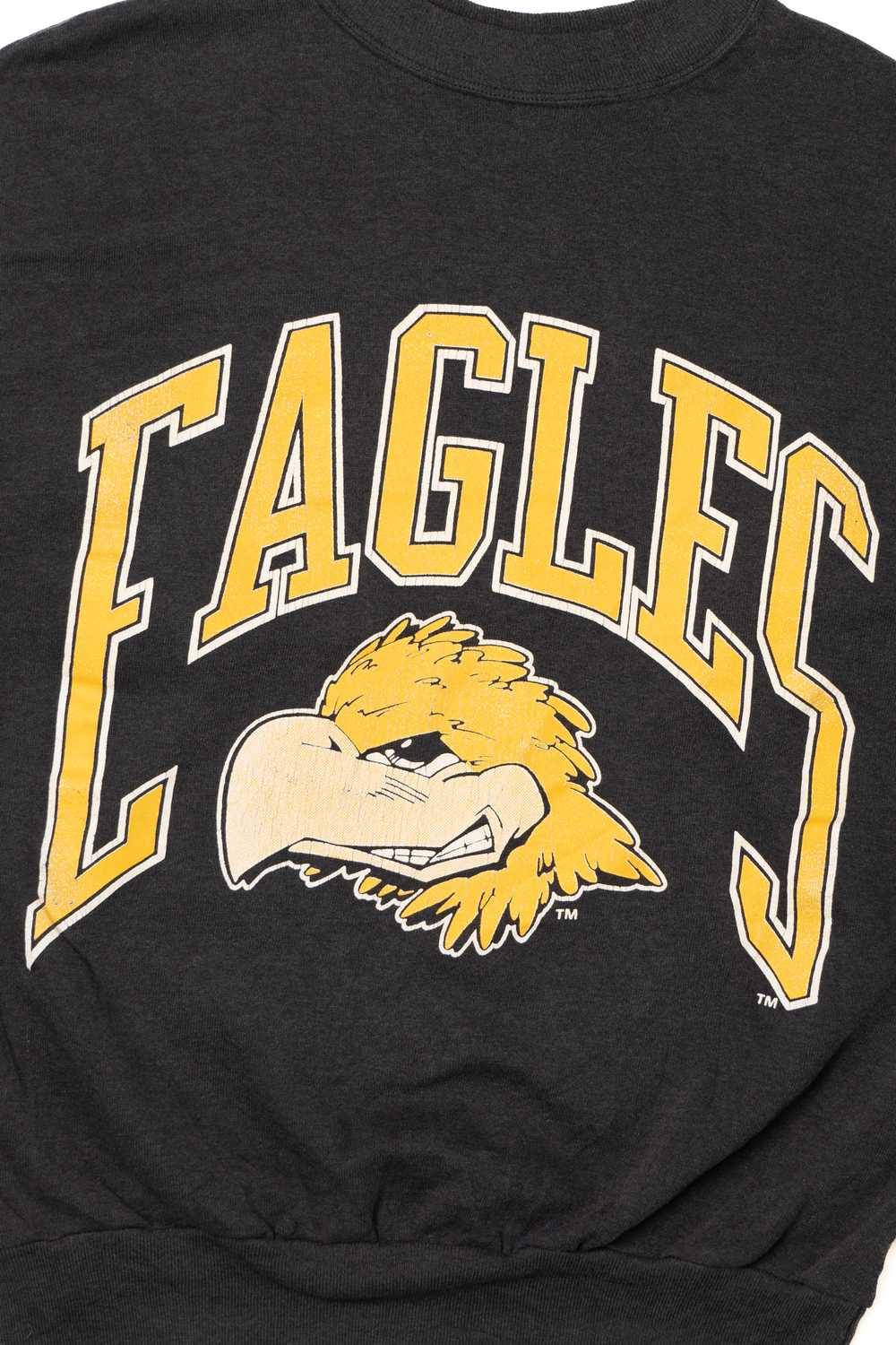 Vintage Eagles Mascot Signal Sport Sweatshirt - image 2