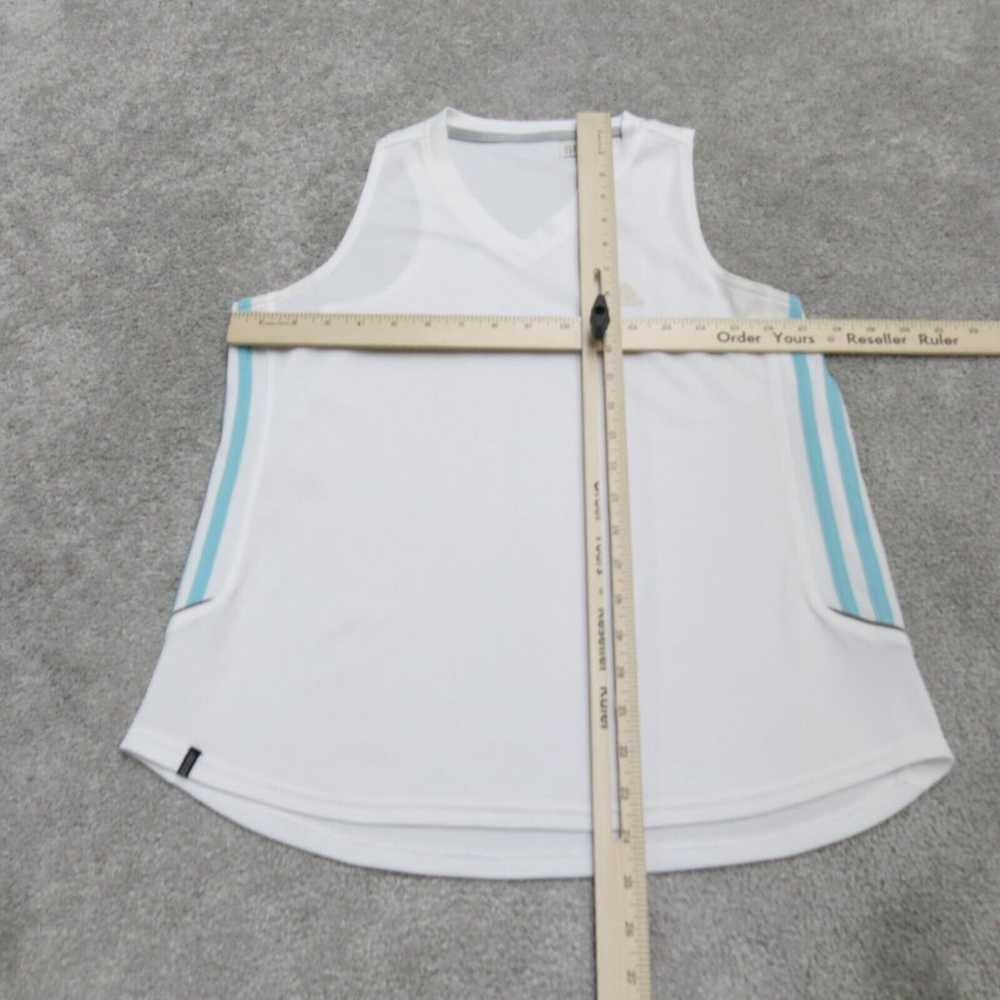 Adidas Womens Tank Tee Top Clima365 Sleeveless V … - image 3