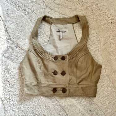 Vintage Y2K BCBGeneration beige vest top