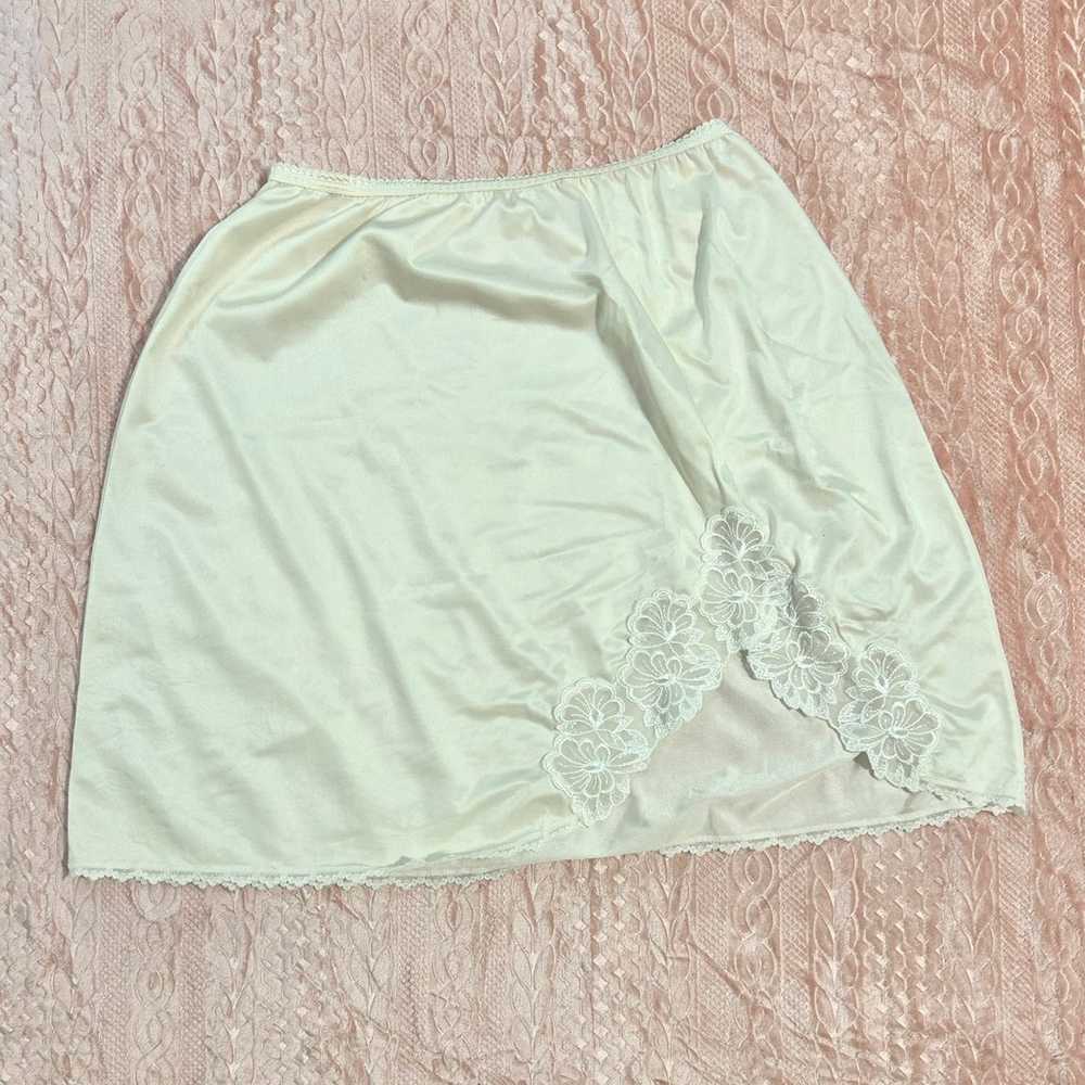 1960s shadow line slip skirt - image 1