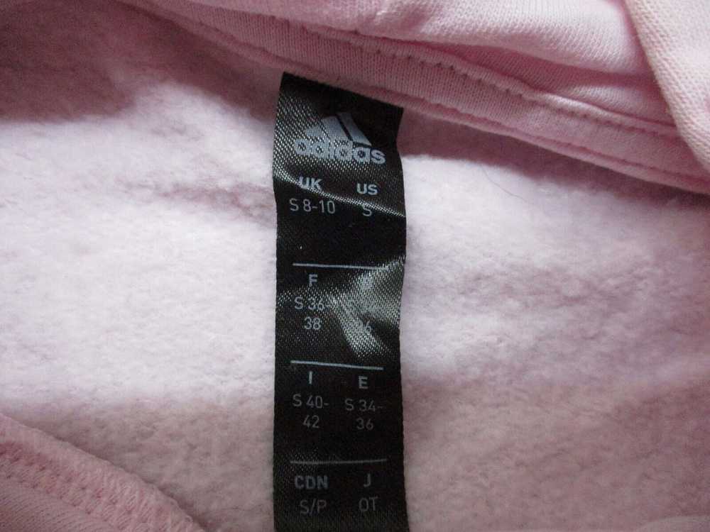 Adidas Activewear Hoodies Girls Small S Pink Long… - image 5