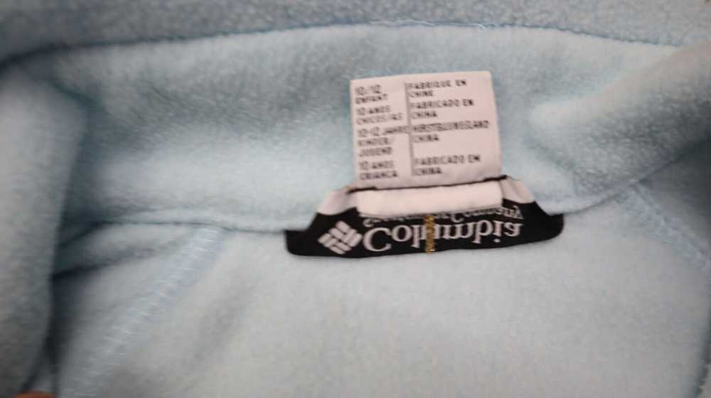 Columbia Girl's Full Zip Fleece Jacket Zippered P… - image 4