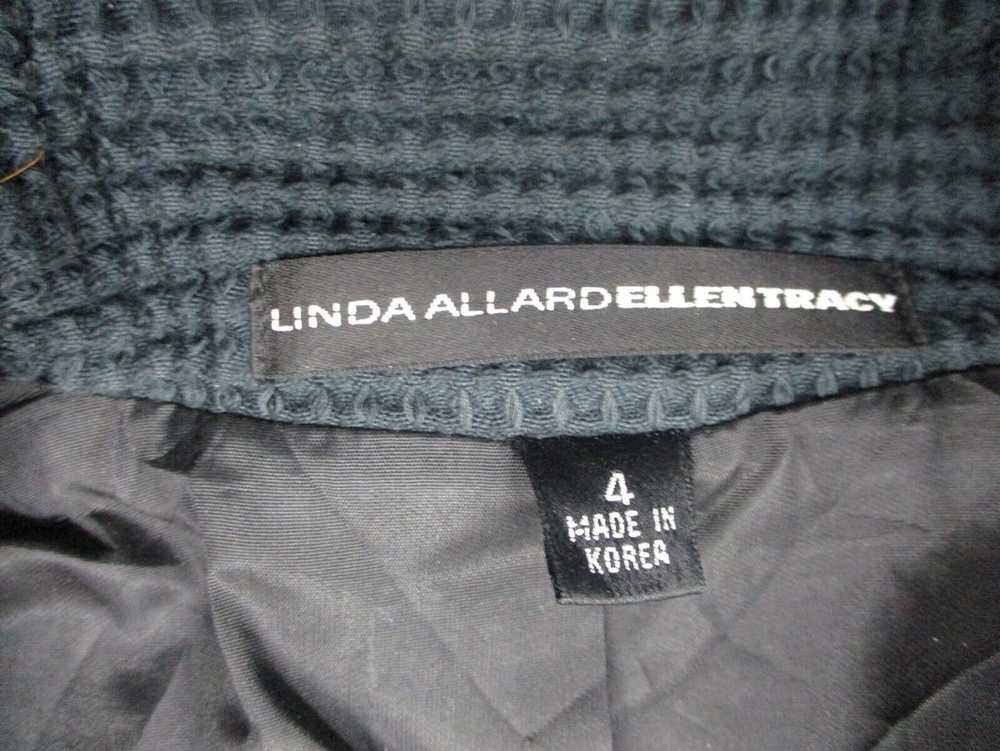 Linda Allard Ellen Tracy Jacket Women Size 4 Gree… - image 5