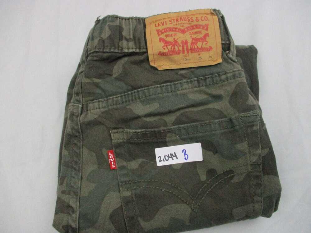 Levi Strauss & Co Boys Camouflages jogger Pants M… - image 11