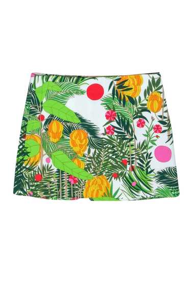 Trina Turk - Green & Multicolor Tropical Banana Pr