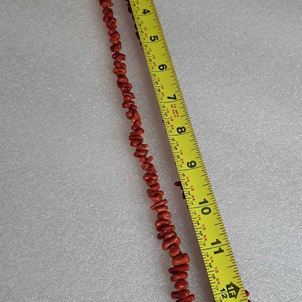 Vintage 13.5" Graduated Natural RED Branch Bamboo… - image 10