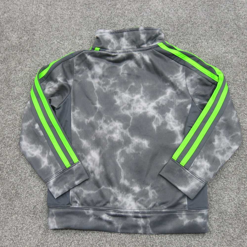 Adidas Sweatshirt Kids Boys Size 3T Gray White Ti… - image 2