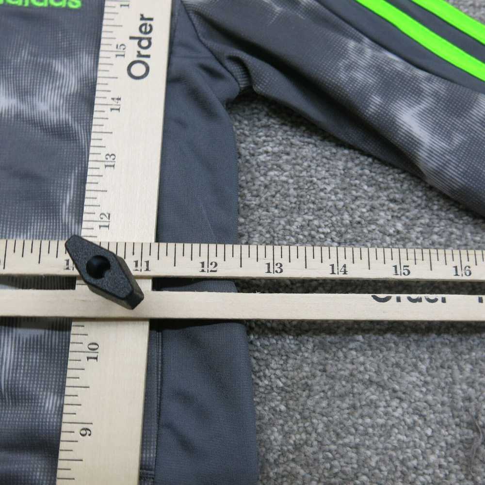 Adidas Sweatshirt Kids Boys Size 3T Gray White Ti… - image 3