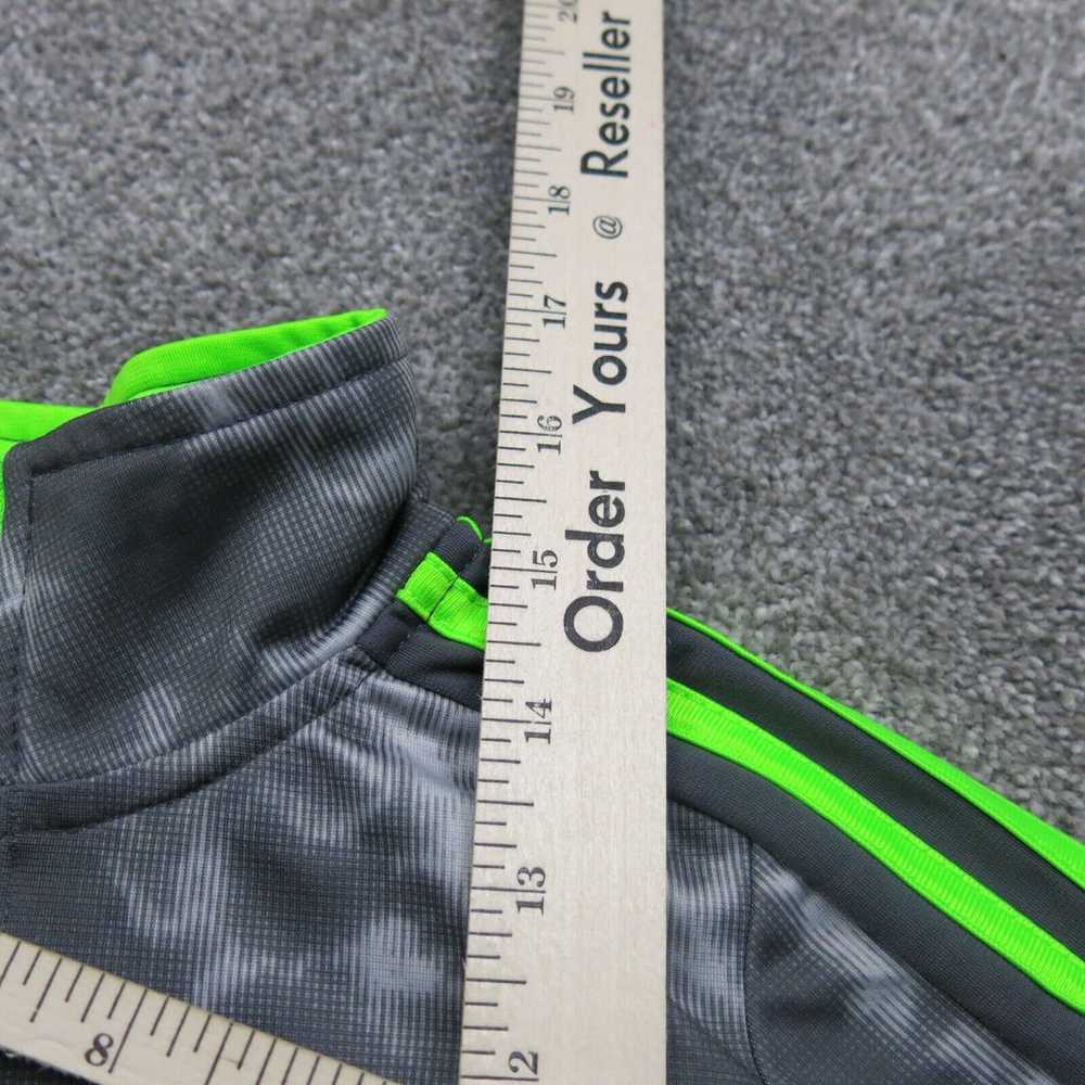Adidas Sweatshirt Kids Boys Size 3T Gray White Ti… - image 4